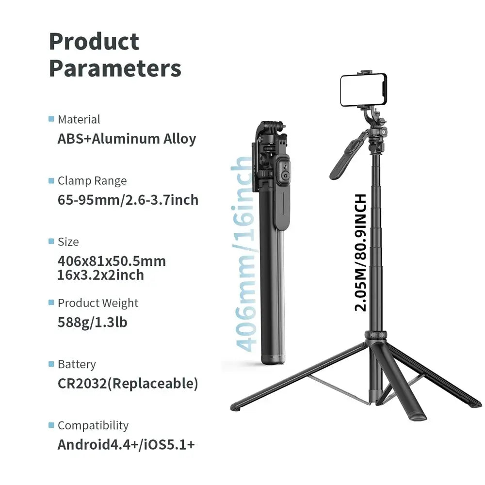 Auto Face Tracking Tripod with Stabilizer